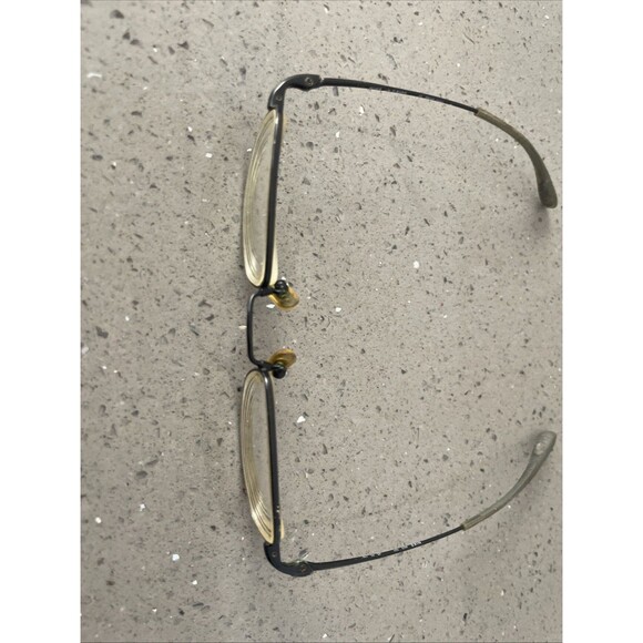 Nike with Flexon 4603 001 Eyeglass Frames ONLY 45-20-135 Black metal full rim main image 12